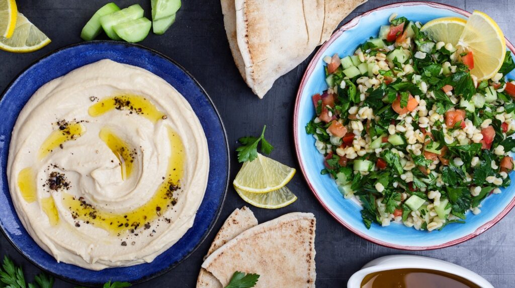 Quelle est la différence entre la cuisine méditerranéenne et du Moyen-Orient?