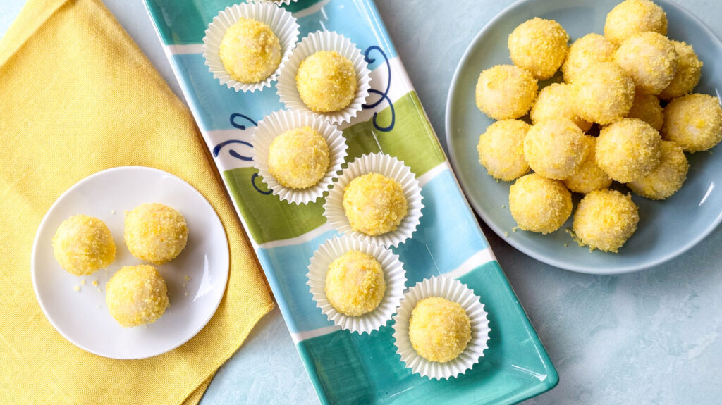 Cette recette de truffes de citron rend le dessert doux et simple