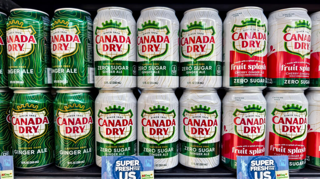 Combinez 2 des sodas les plus populaires pour fabriquer une faux gingembre