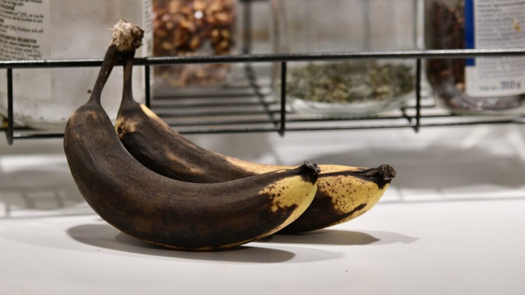 Pouvez-vous manger des bananes après leur devenir noir?