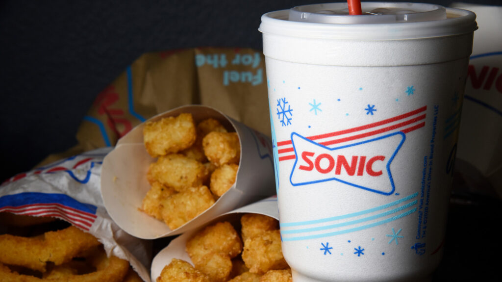 Le piratage de commandes de Sonic Drive-In pour le menu secret Sonic Sunrise