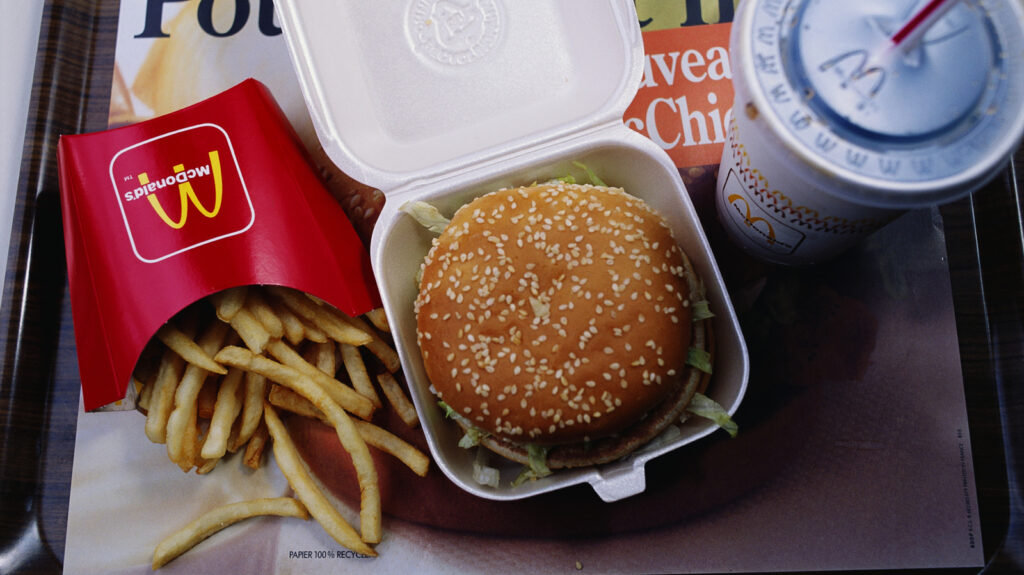 La façon la plus décevante le menu de McDonald's a changé depuis les années 90