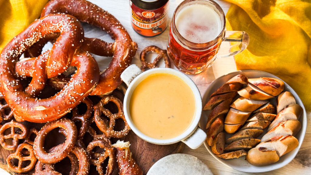La meilleure recette de trempette à bretzel au fromage à la bière