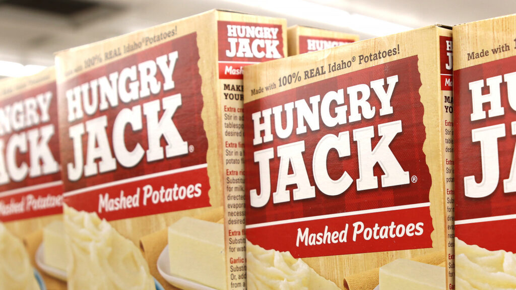 L'entreprise derrière la purée de pommes de terre Hungry Jack's