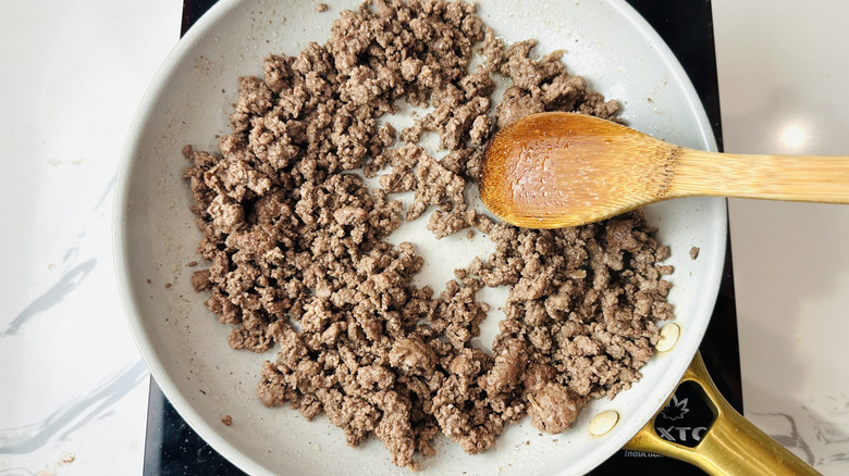 Bœuf cuit à la poêle