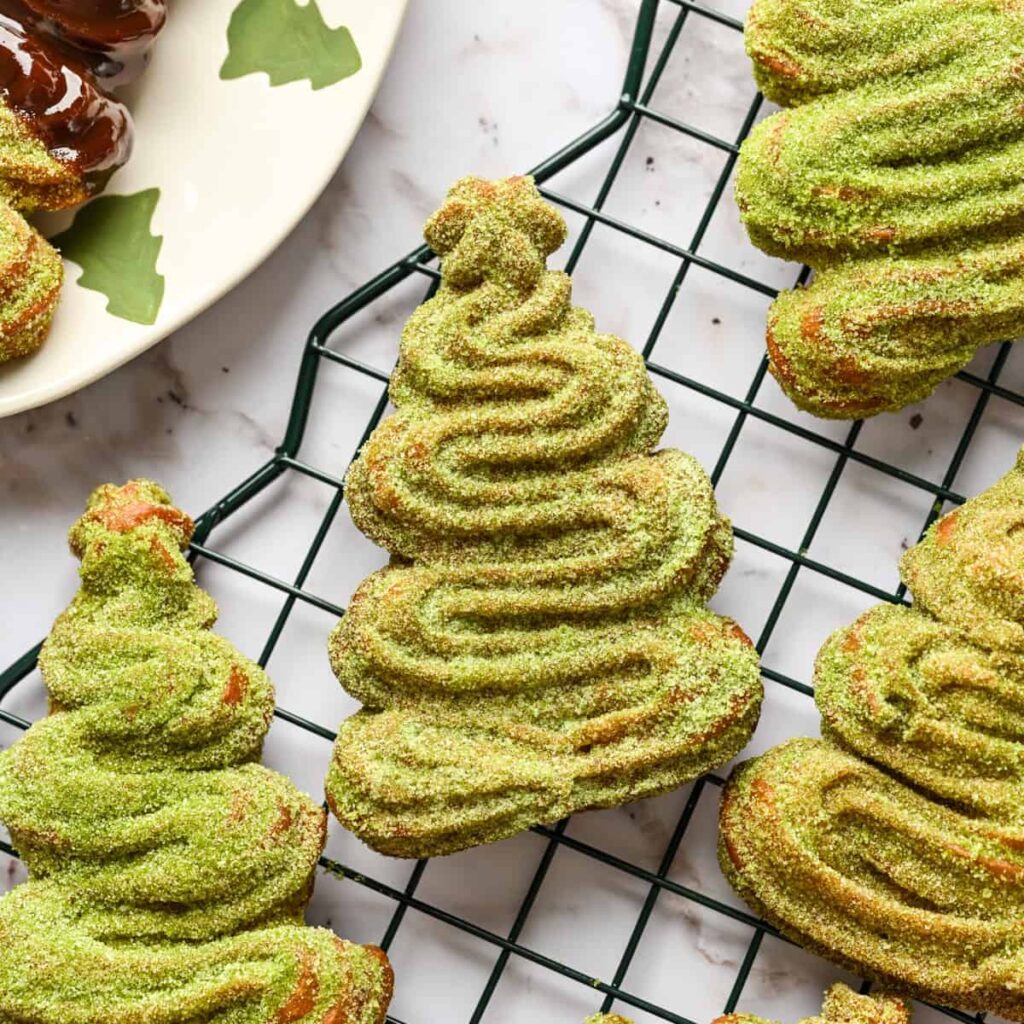 Churros au sapin de Noël