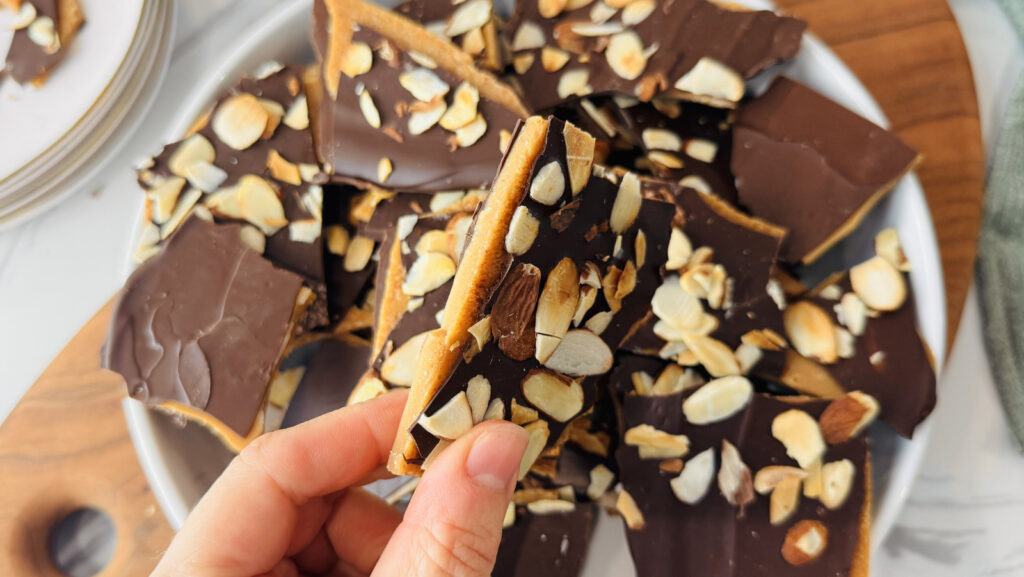 Recette irrésistible d'écorce de caramel au chocolat
