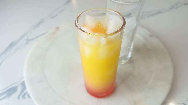 Tequila Sunrise en verre