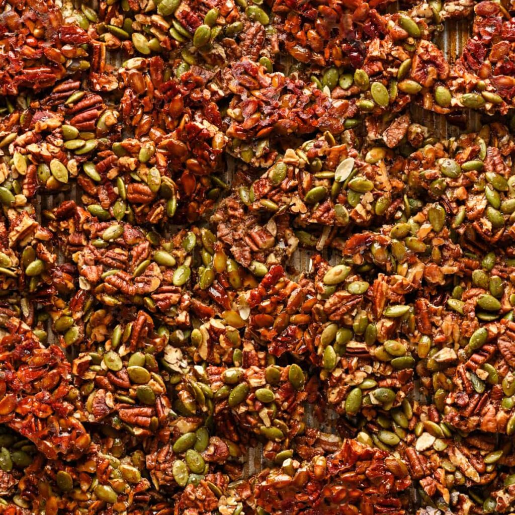 Pepita cassante aux pacanes