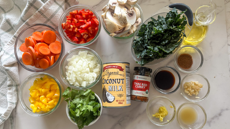 ingrédients de la recette