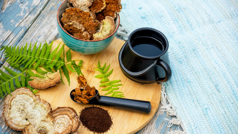 café aux champignons