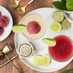 Recette cosmopolite élégante de tequila