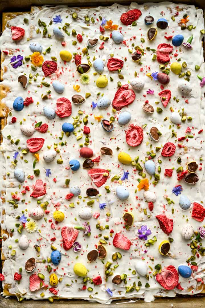 Fissure de Pâques vue du dessus.