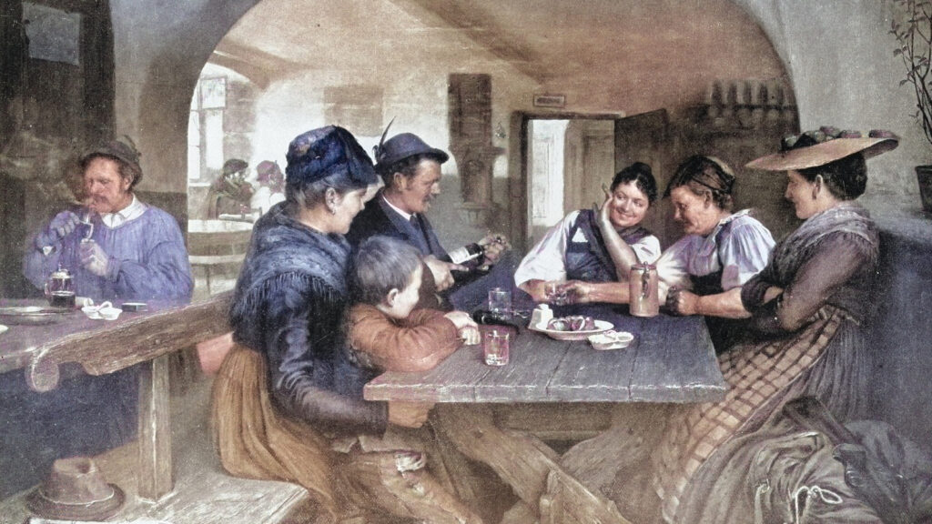 À quoi ressemblait le steakhouse moyen dans les années 1800