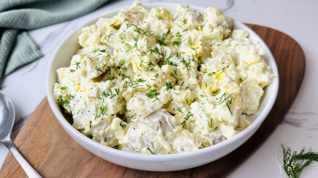 Recette de salade de pommes de terre à l'ancienne