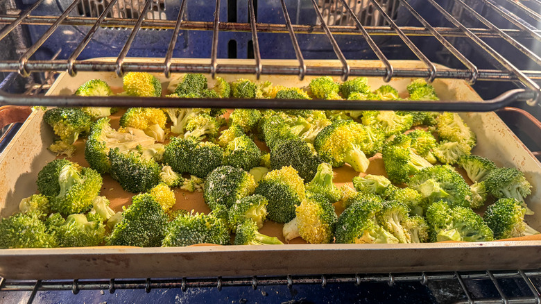 brocoli au four