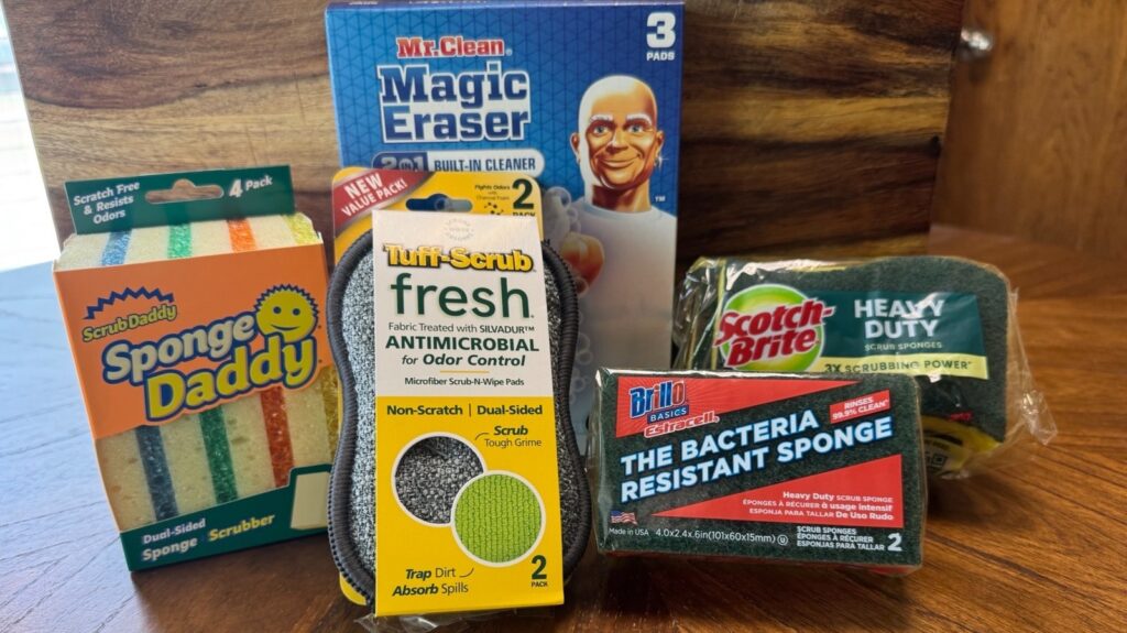J'ai essayé 5 éponges différentes et je n'utiliserai à nouveau que celle-ci pour la vaisselle