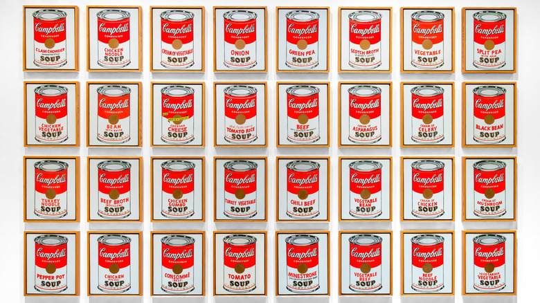 Les peintures d'Andy Warhol Campbell