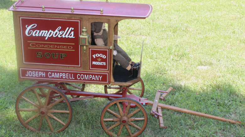 Chariot de collection Campbell's Soup vintage