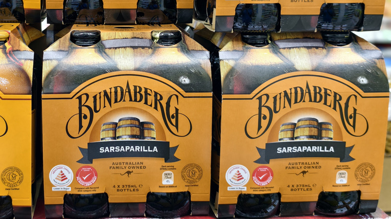 soda à la salsepareille