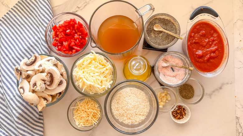 ingrédients de la recette