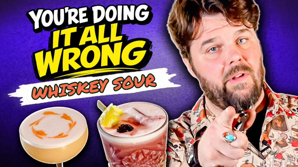 Vous faites tout faux – Comment faire un whisky sour