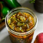 Bonbons Cowboy aux Pêches (Jalapeños Confits)