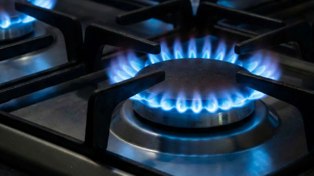 Voici la durée de vie moyenne d'une cuisinière à gaz