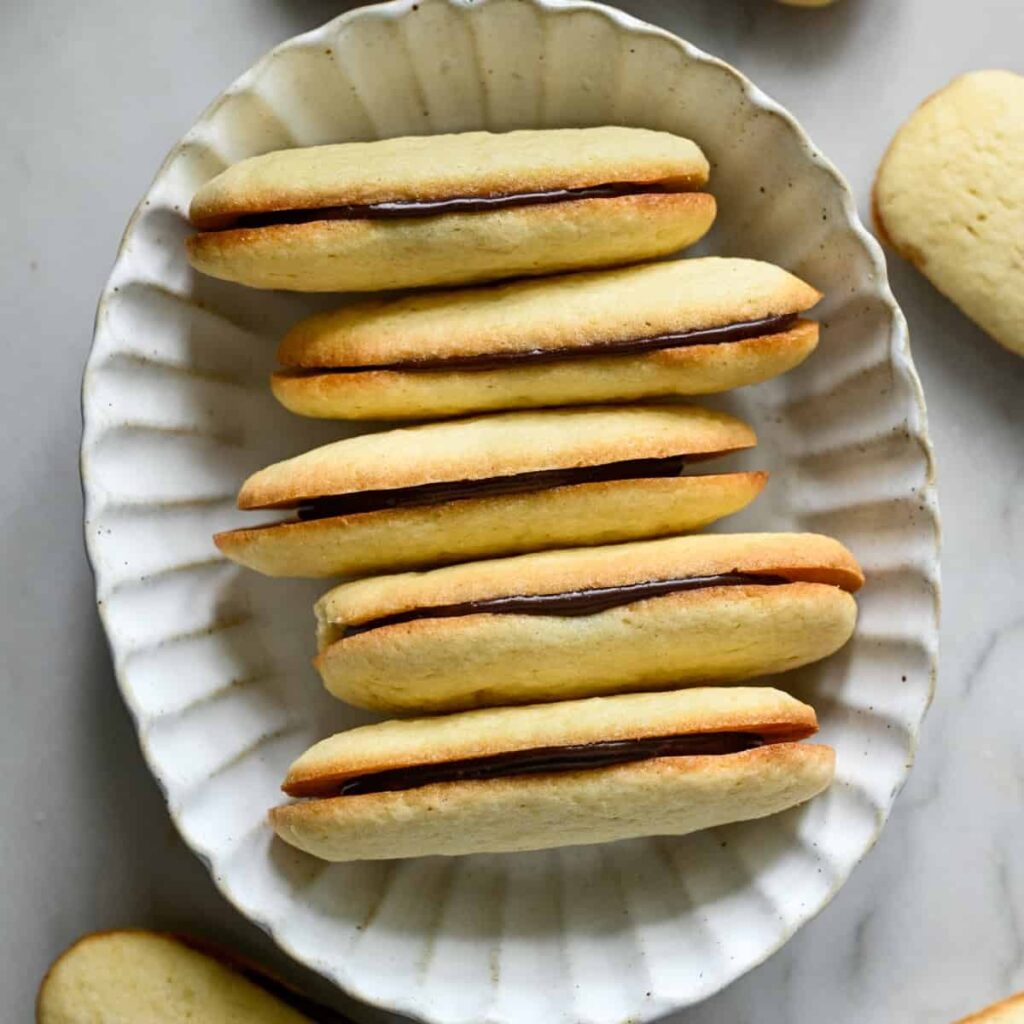 Biscuits milanais faits maison