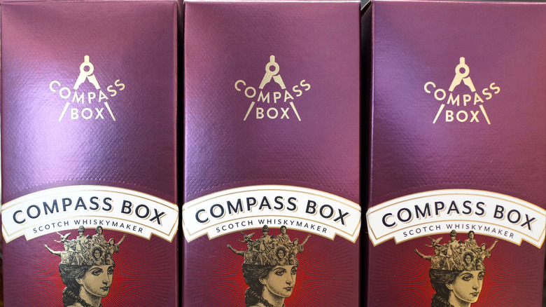 Paquets de whisky écossais Compass Box