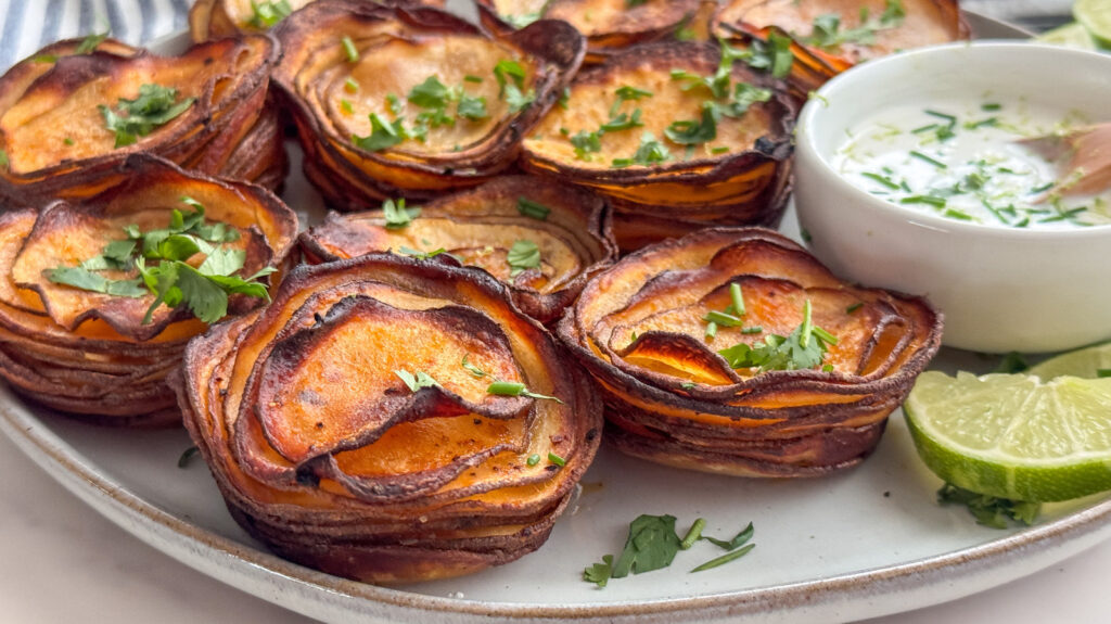Recette de piles de pommes de terre croustillantes et fumées