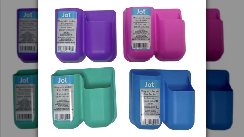 Poches de casier magnétique Dollar Tree Jot.