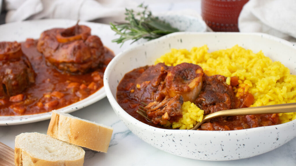 Recette d'Ossobuco Al Pomodoro