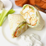 Recette de wrap au poulet Buffalo épicé