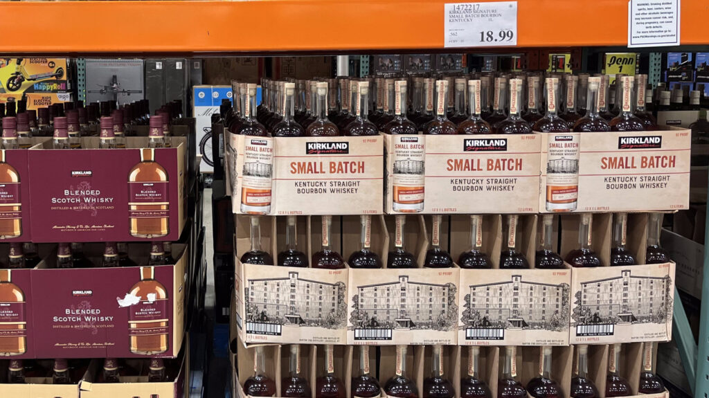 Combien de Bourbons Kirkland Signature sont disponibles chez Costco ?
