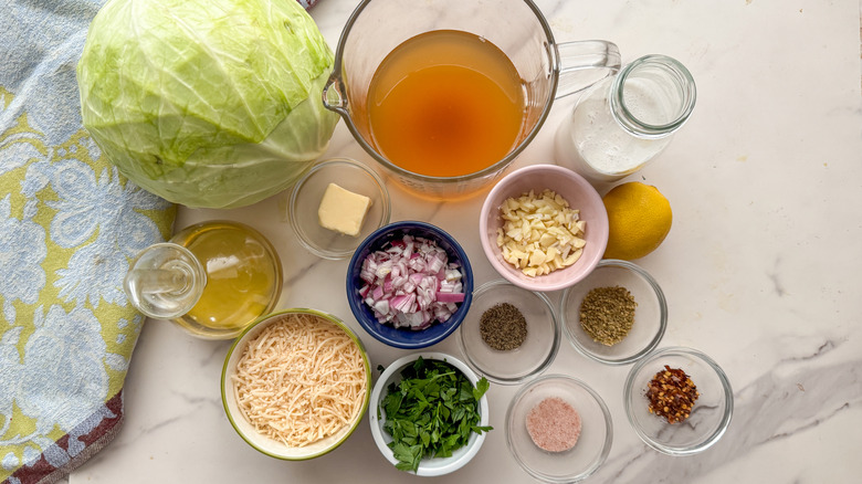ingrédients de la recette