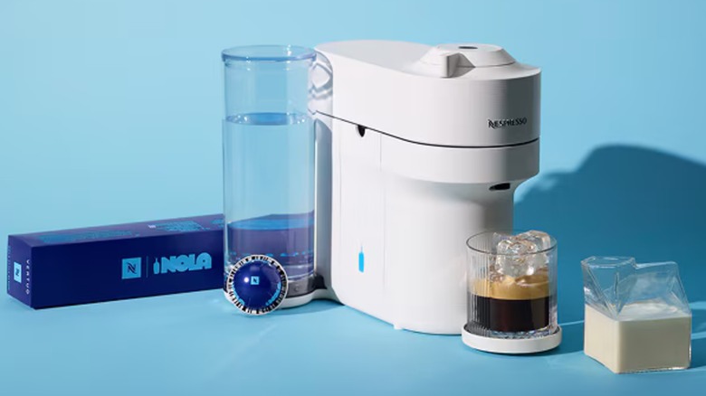 Bouteille Nespresso Vertuo Pop+ Bleue