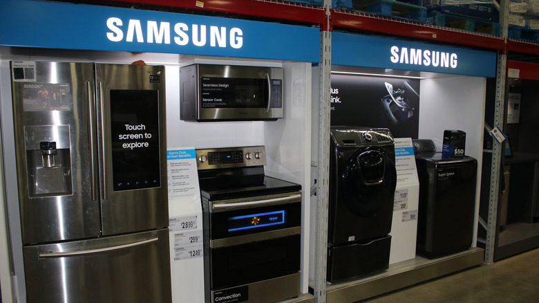 Électroménagers Samsung Sam's Club, y compris réfrigérateur et micro-ondes