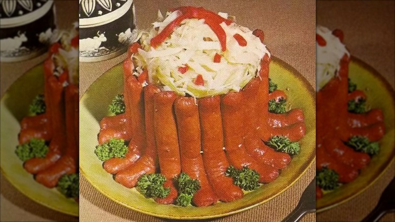 Une photo d'une cocotte de couronne de Francfort tirée d'une fiche de recette