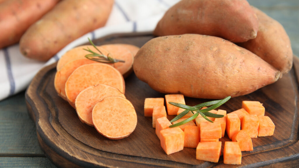Qu’est-ce qui rend la plupart des patates douces oranges ?