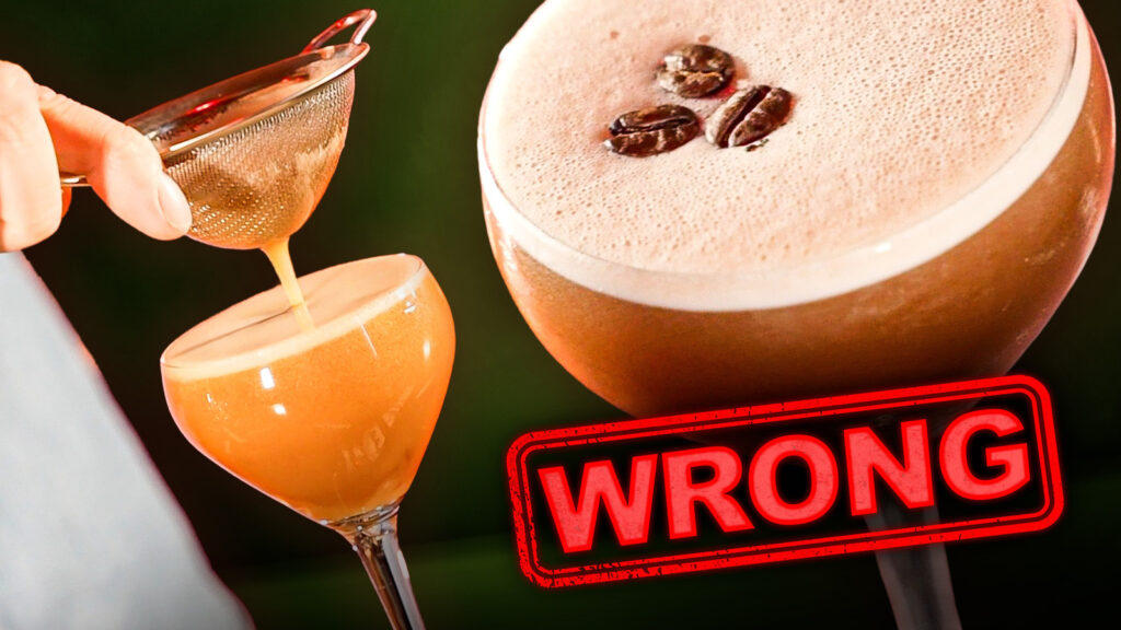 Vous faites tout faux : comment préparer facilement un espresso martini