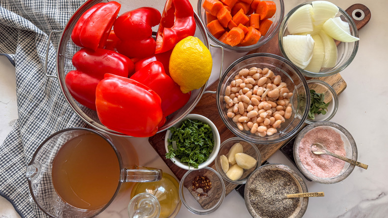 ingrédients de la recette