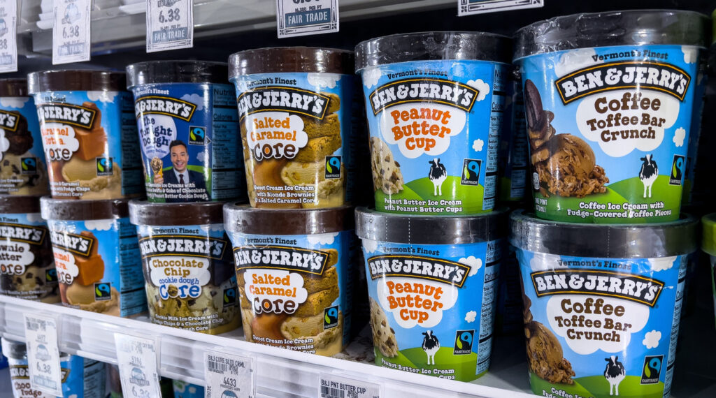 Pas de cerise Garcia ou de pâte à biscuits : c'est la saveur de crème glacée Ben & Jerry's la plus vendue