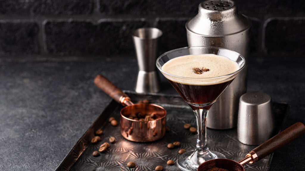 Vous ne pouvez pas sauter cette étape lorsque vous préparez des espresso martinis