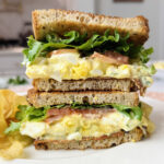 Recette de sandwich club à la salade aux œufs