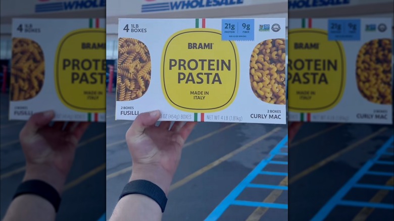 Boîte de pâtes protéinées Brami
