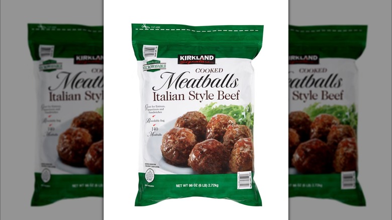 Image des boulettes de viande Kirkland Signature