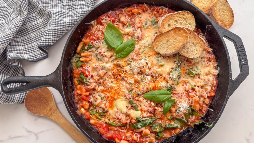 Recette facile et au fromage de haricots à pizza