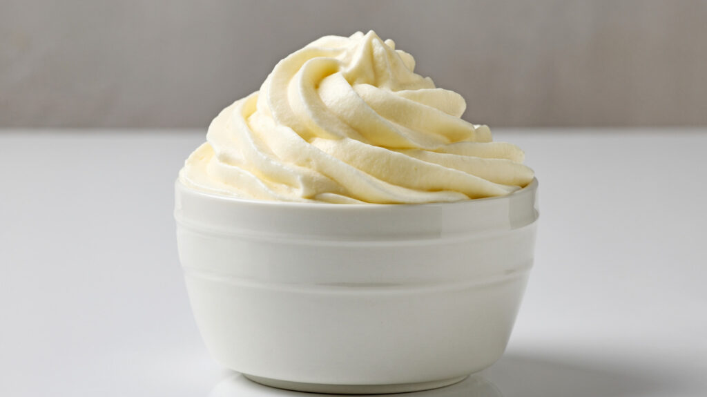 Préparez un dessert en une minute avec les restes de crème fouettée dans votre réfrigérateur