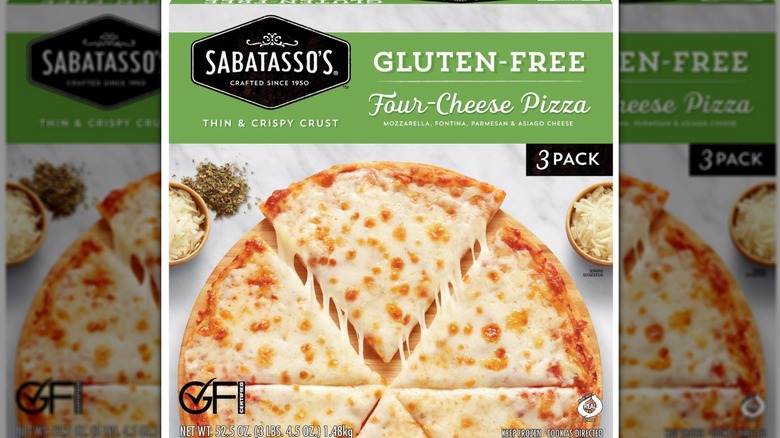 Pizza sans gluten de Sabatasso